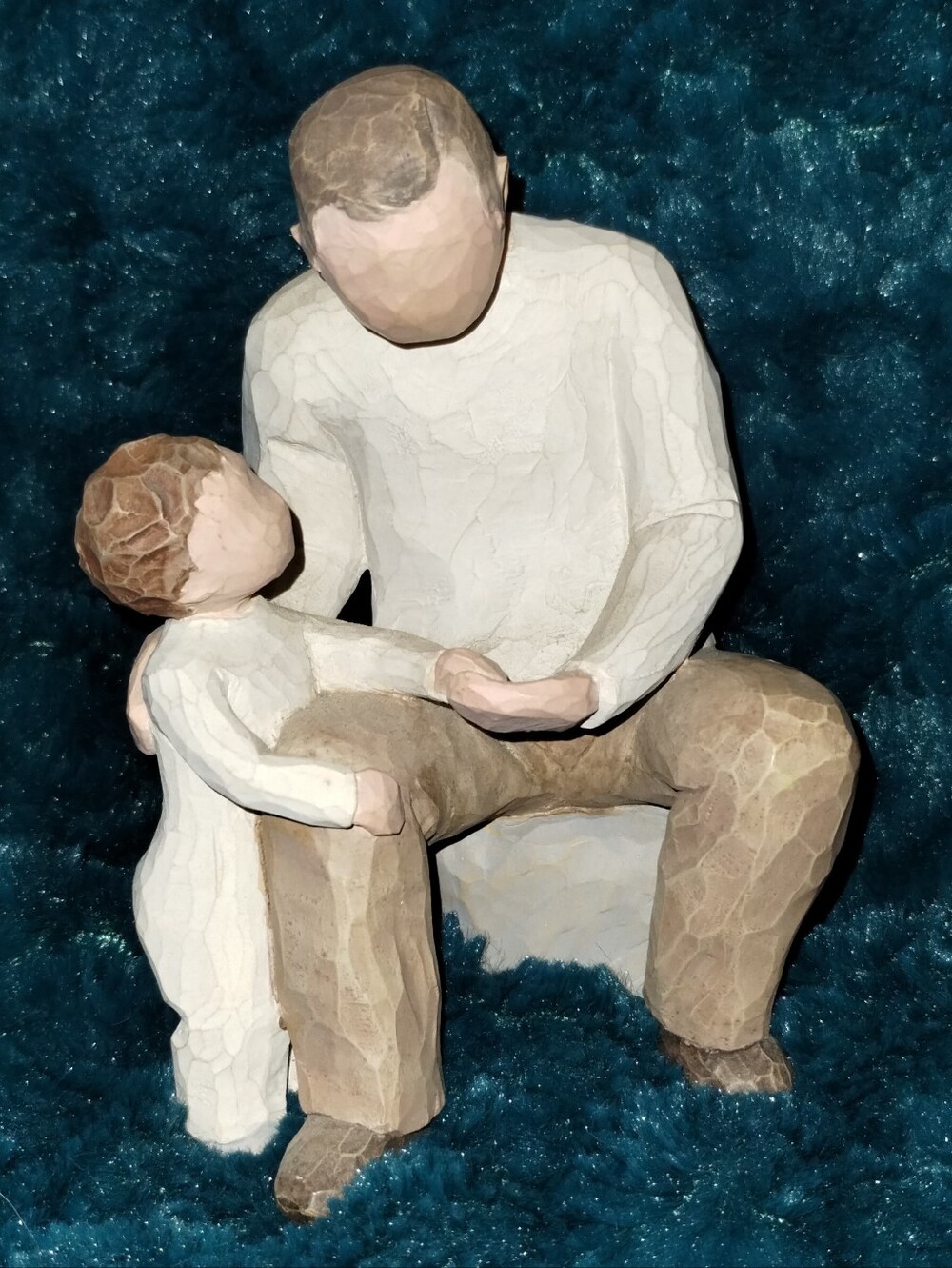 Willow Tree Grandfather Figurine Susan Lordi DEMDACO 2001 Grandpa Grandchild